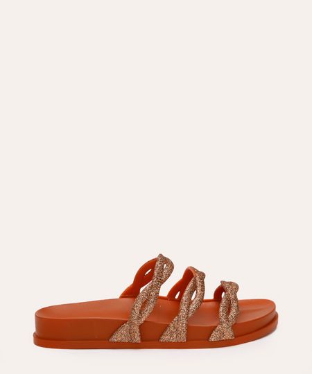 papete zaxy tiras trançadas marrom 35 papete zaxy tiras trançadas marrom 35