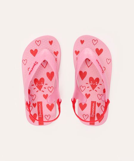 chinelo infantil classic baby rosa 20-21