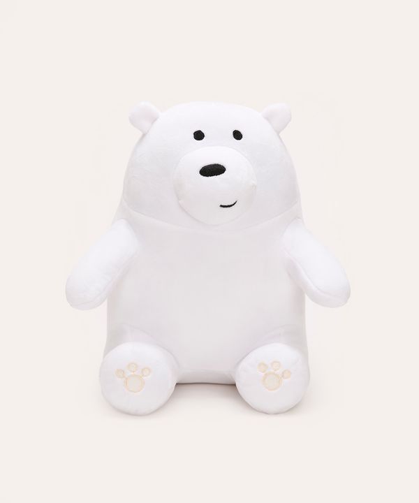 pelúcia polar urso sem curso branco UNICO
