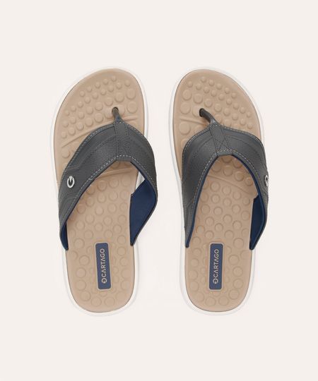 chinelo de dedo veneto cartago cinza 39