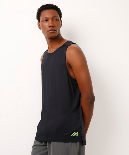 regata running microfuros esportiva ace preta P