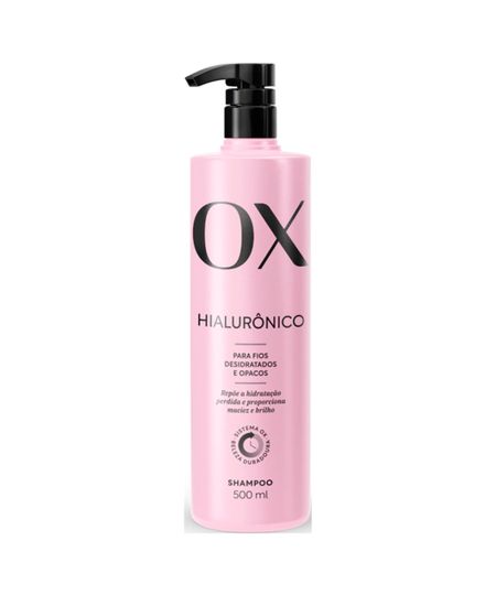 shampoo OX hialurônico 500ml 500 ML shampoo OX hialurônico 500ml 500 ML