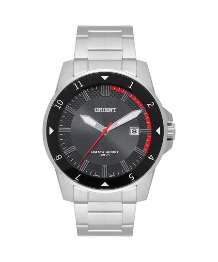 relógio analógico orient MBSS1469 prateado UNICO relógio analógico orient MBSS1469 prateado UNICO