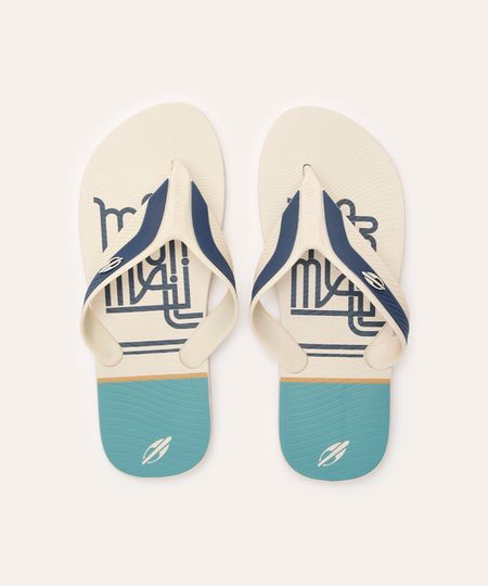 chinelo de dedo neocycle mormaii - bege medio 43-44
