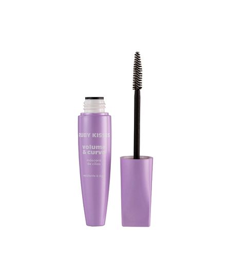 máscara de cílios ruby kisses volume e curl preta UNICO