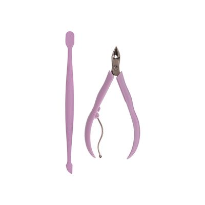 alicate de cutículas plástico proart roxo