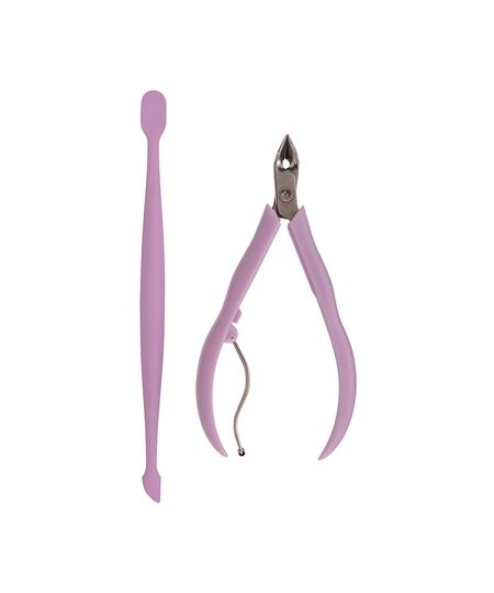 alicate de cutículas plástico proart roxo UNICO