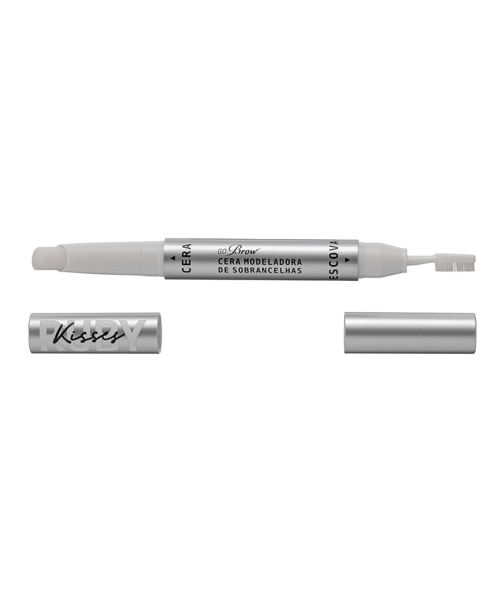 go brow ruby kisses cera modeladora de sobrancelhas incolor
