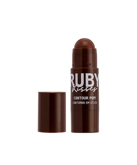 contour pop ruby kisses contorno em stick espresso pop marrom UNICO contour pop ruby kisses contorno em stick espresso pop marrom UNICO