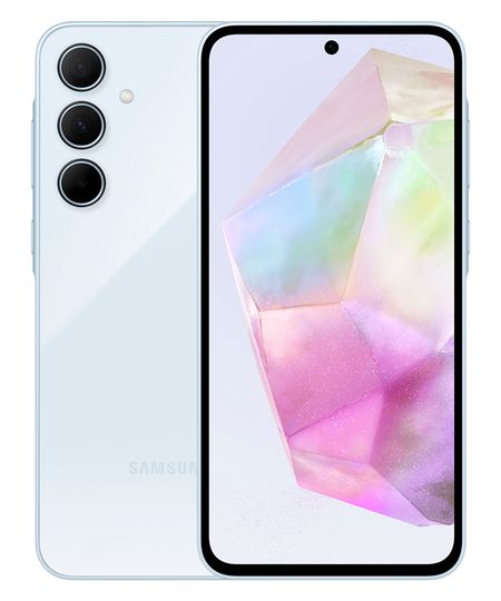 smartphone samsung galaxy A35 5G 256GB azul claro UNICO