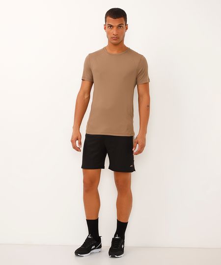 short cós com elástico esportivo ace preto G