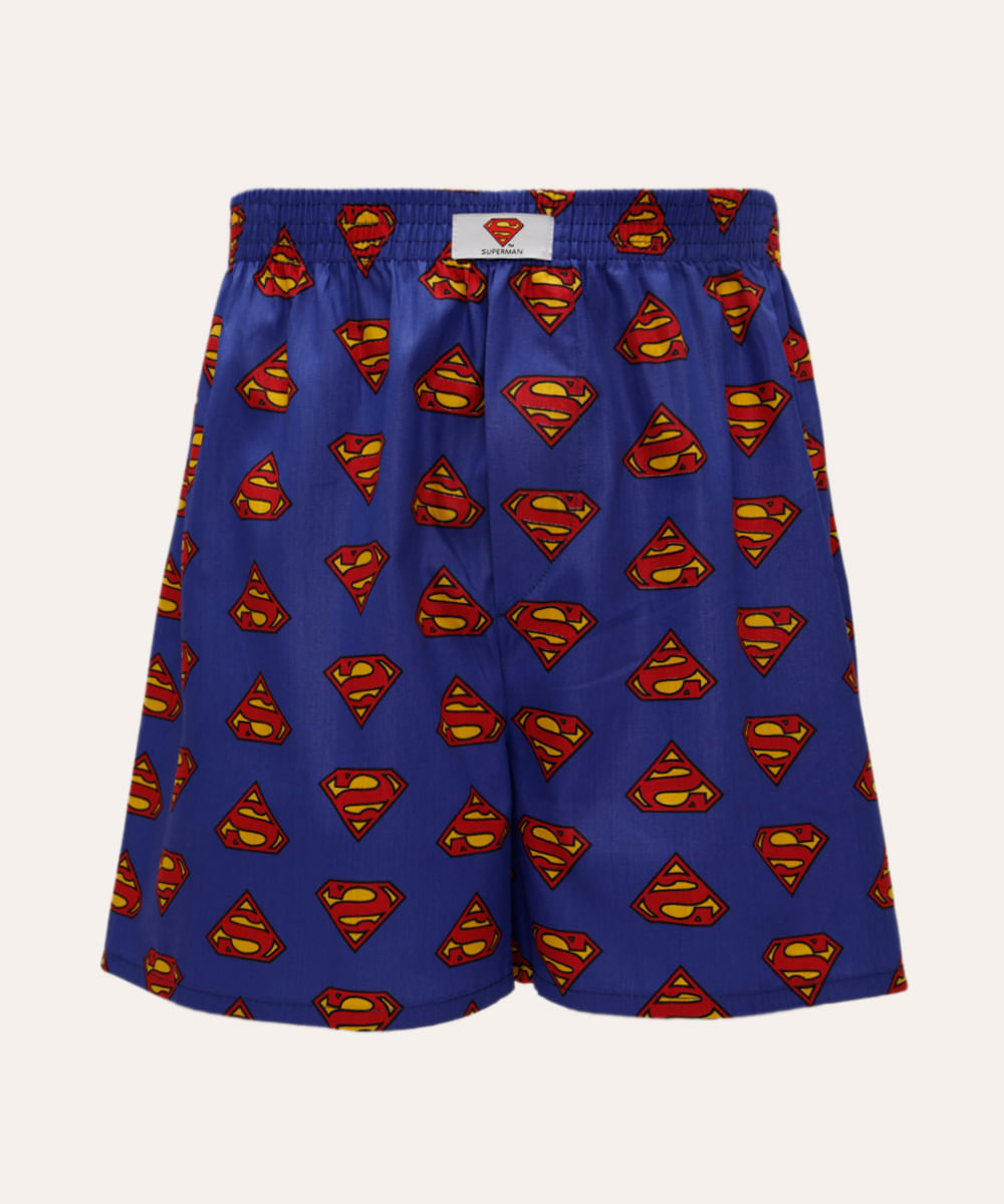 cueca samba canção de algodão azul