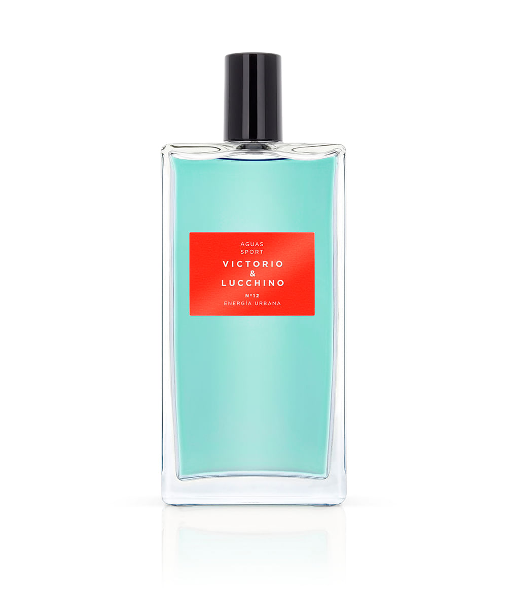v&l aguas sport n12 energía urbana eau de toilette 150ml