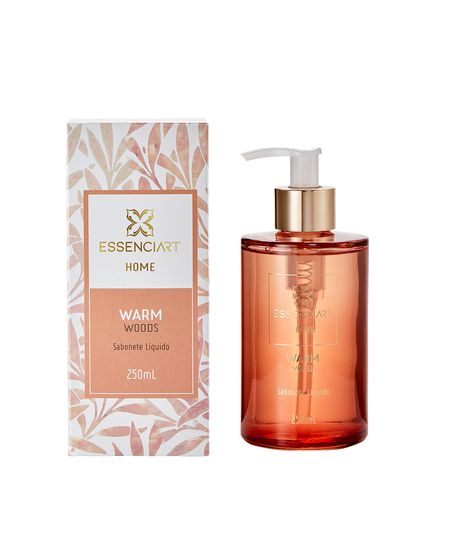 essenciart home sabonete líquido warm wood 250ml 250 ML