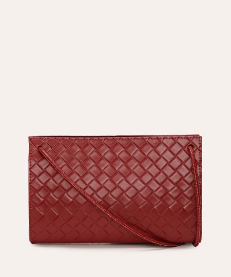 bolsa crossbody tresse vinho UNICO