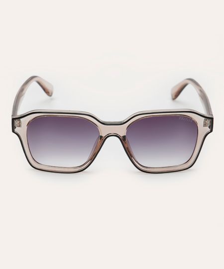 óculos de sol quadrado triton preto UNICO