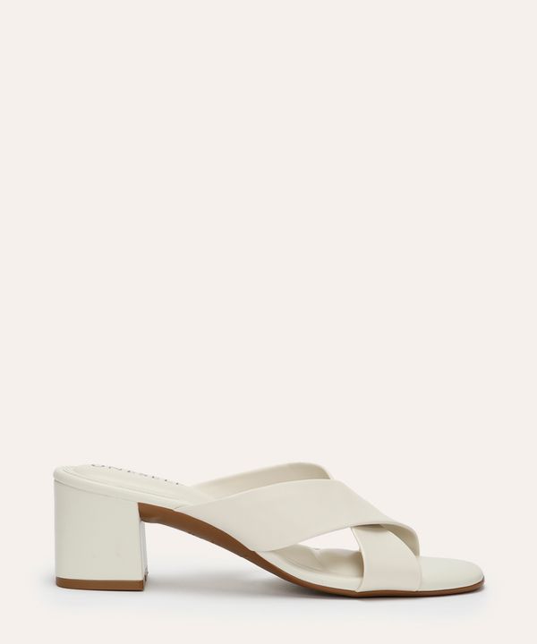 tamanco salto quadrado oneself off white 37