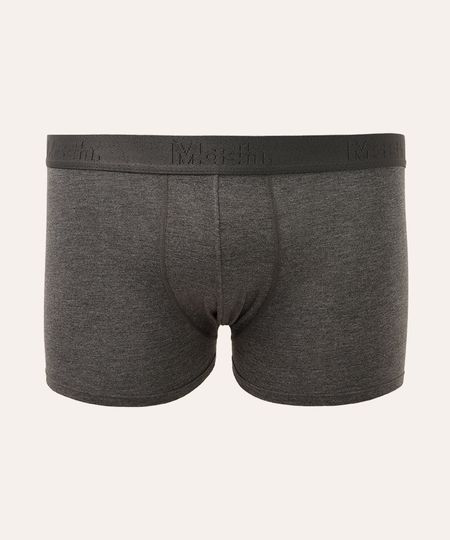cueca boxer de viscose mash cinza M