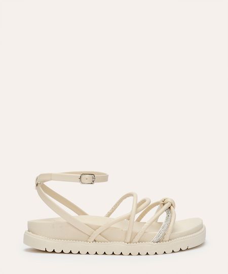 rasteirinha flatform infantil com brilhos off white 28 rasteirinha flatform infantil com brilhos off white 28