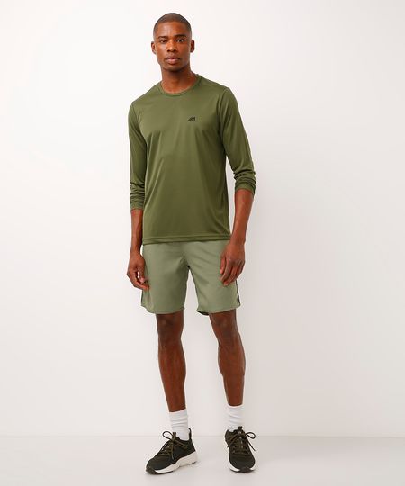 bermuda com bolsos esportiva ace verde M