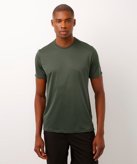 camiseta básica manga curta esportiva ace verde M