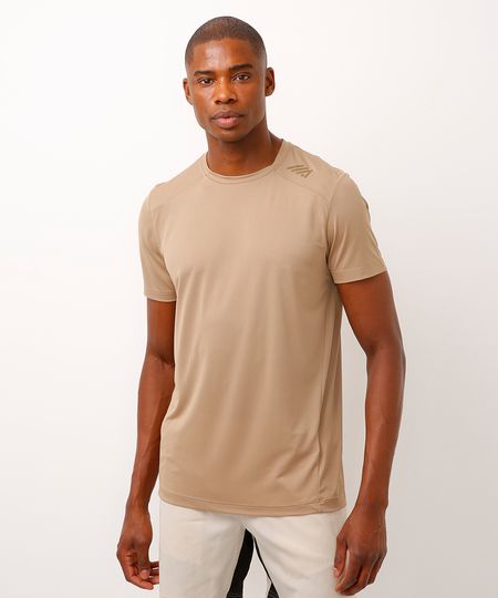 camiseta básica esportiva ace bege P