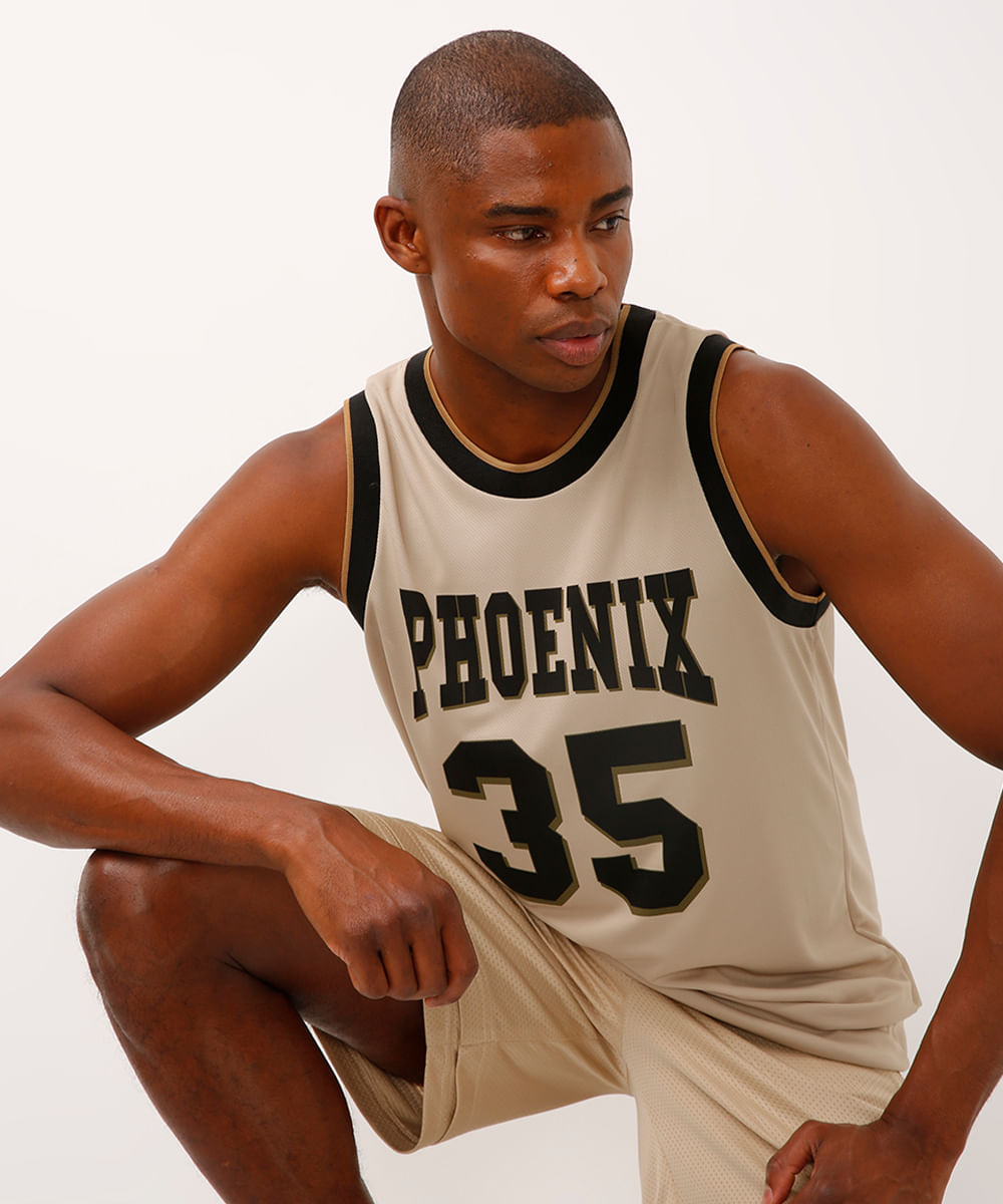 regata basquete phoenix esportiva ace bege