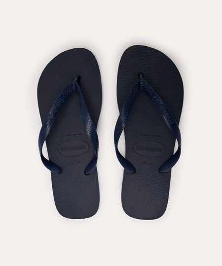 chinelo havaianas top azul marinho 39-40