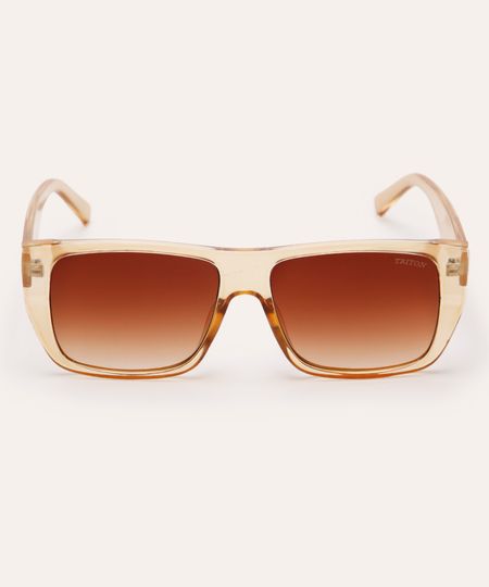 óculos de sol quadrado unissex triton laranja UNICO óculos de sol quadrado unissex triton laranja UNICO