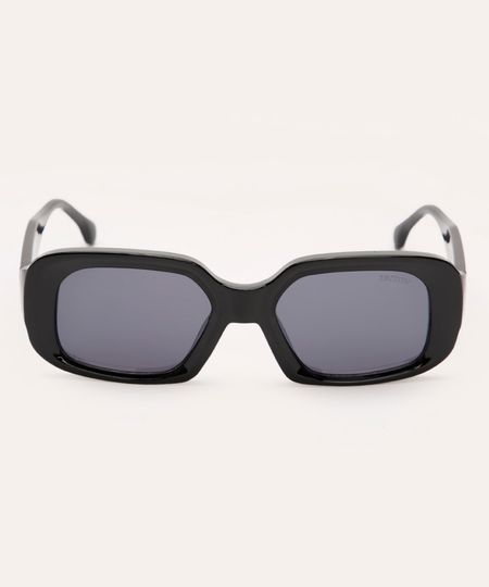 óculos de sol quadrado triton preto UNICO