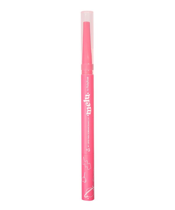 lapis de sobrancelha 2x1 light melu marrom UNICO