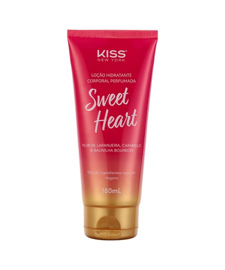 loção corporal kiss new york sweet heart 180 ML loção corporal kiss new york sweet heart 180 ML