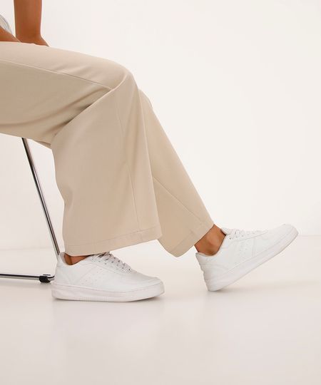 tênis casual cano baixo ace branco 34 tênis casual cano baixo ace branco 34