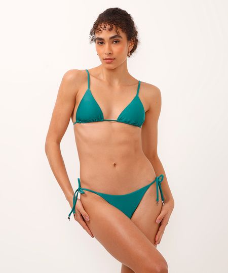 biquíni calcinha tanga com laço proteção uv verde GG biquíni calcinha tanga com laço proteção uv verde GG