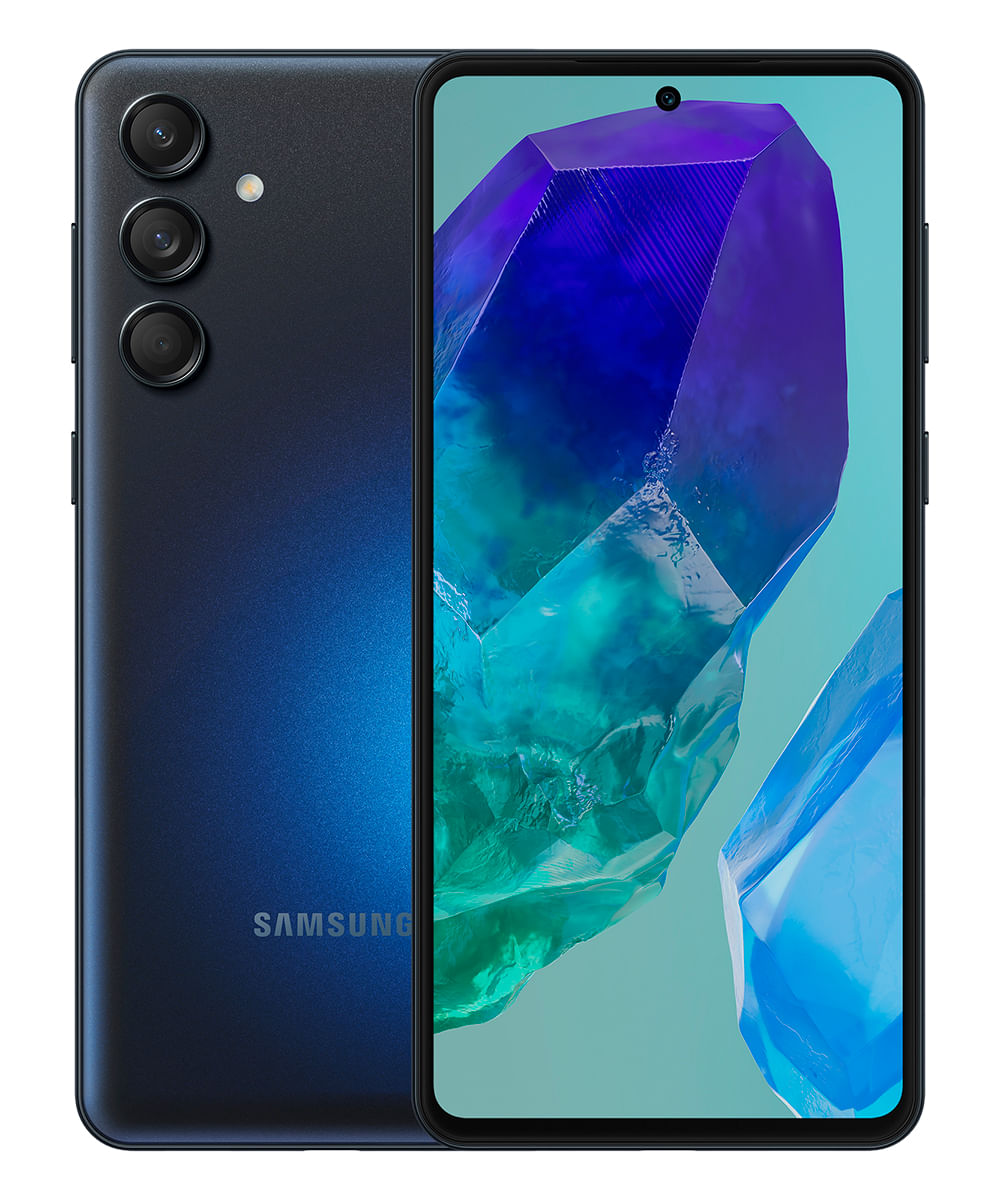 smartphone samsung galaxy m55 5g 256gb azul