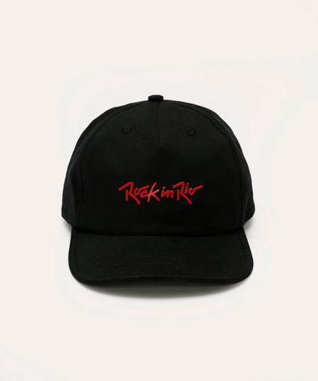 boné aba reta maleável rock in rio preto UNICO
