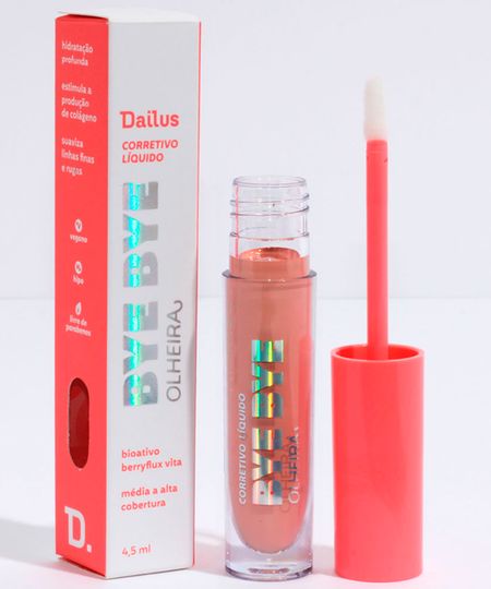 corretivo líquido bye bye olheira d13 salmão UNICO corretivo líquido bye bye olheira d13 salmão UNICO