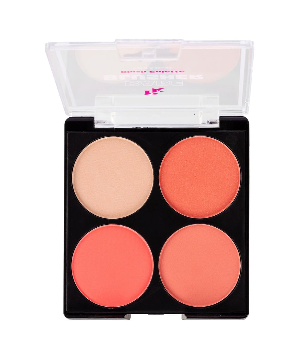 ruby kisses paleta de blush bare blush livin bare