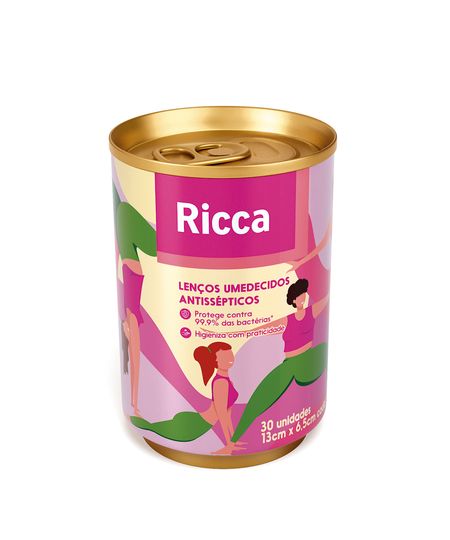 lenços ricca antisséptico 30 unidades UNICO lenços ricca antisséptico 30 unidades UNICO