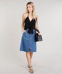 Blusa-Feminina-Frente-Unica-com-Amarracao-Decote-V-Preta-9196802-Preto_3