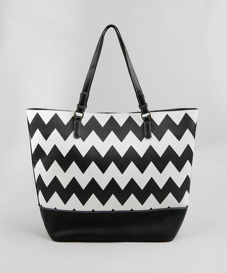 Bolsa-Feminina-Shopper-Missoni-Estampada-Chevron-Preta-9250136-Preto_1