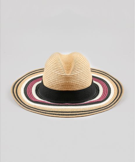 Chapeu-de-Praia-Feminino-Missoni-com-Aba-Listrada-Bege-9250031-Bege_1