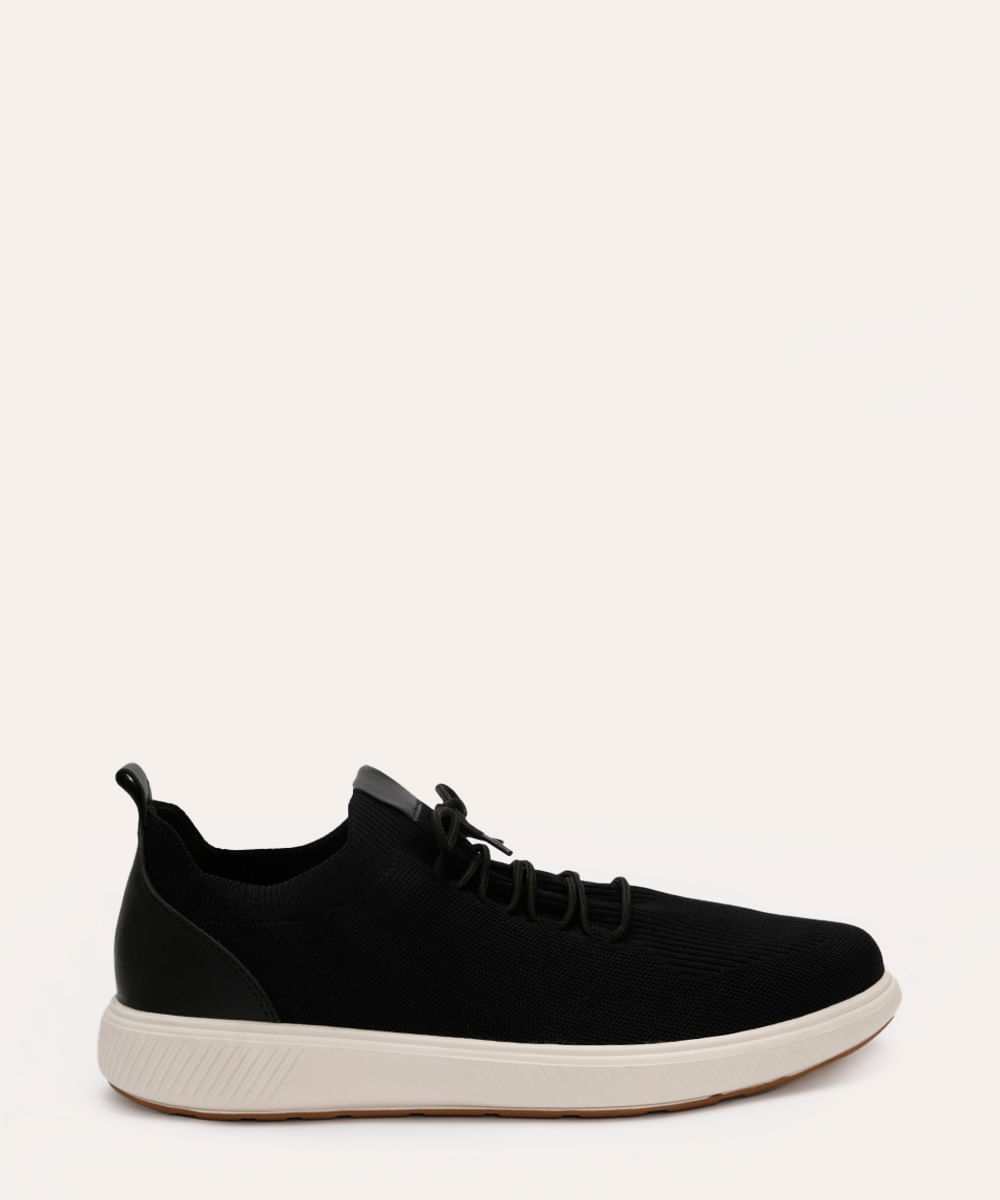 tênis knit oneself preto