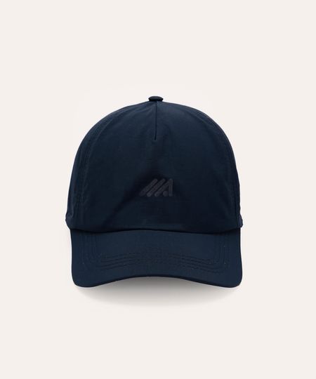 boné de poliamida com ajustador esportivo ace azul marinho UNICO