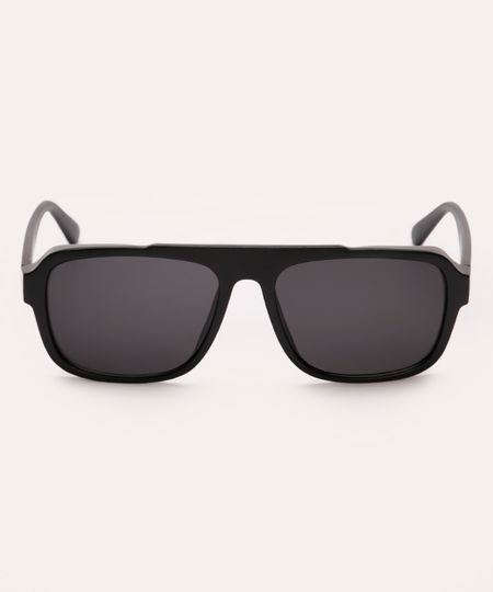 óculos de sol quadrado triton preto UNICO