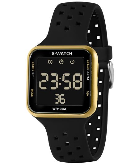 relógio x-games xgppd093w-pxpx digital dourado UNICO