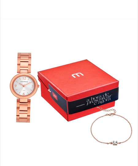 relógio mondaine 32769lpmkre3k1 analógico rosa UNICO