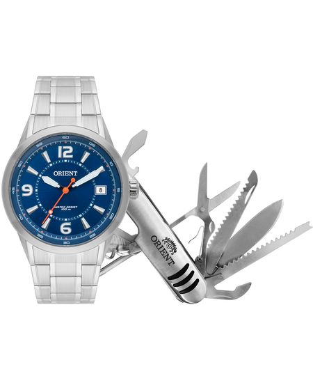 relógio orient mbss1269-k750d2sx analógico prateado UNICO relógio orient mbss1269-k750d2sx analógico prateado UNICO