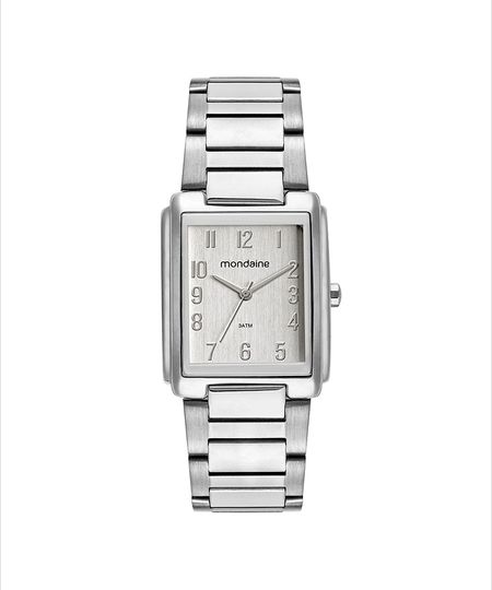 relógio mondaine 32520l0mvne2 analógico prateado UNICO relógio mondaine 32520l0mvne2 analógico prateado UNICO