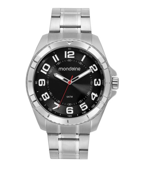 relógio mondaine 32638g0mvne2kf analógico prateado UNICO relógio mondaine 32638g0mvne2kf analógico prateado UNICO